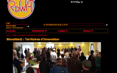 Reportage de Rdwa sur la rencontre – Territoire d’Innovation- du 22 Octobre