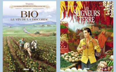 Une bande dessinée engagées sur l’agriculture, la bio, le vin …