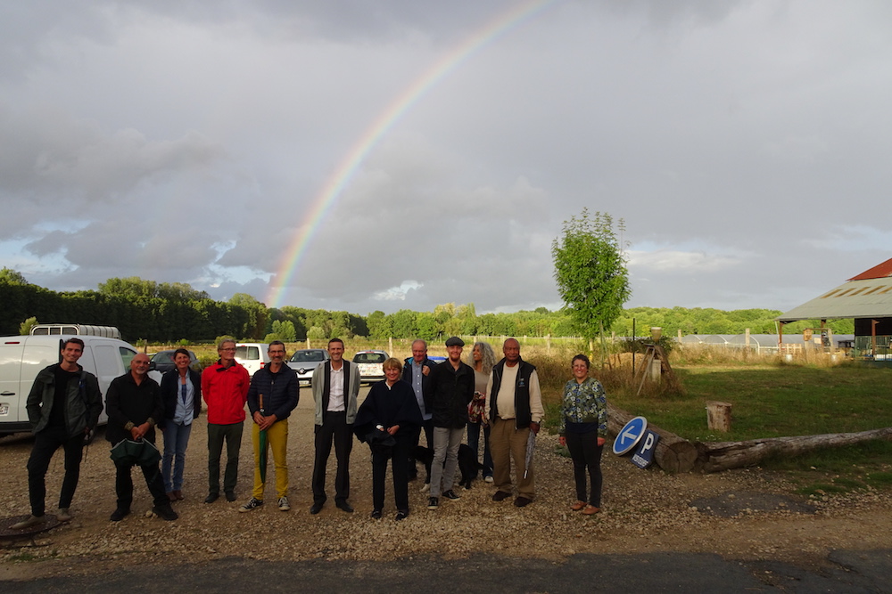 Groupe visite ferme permaculture