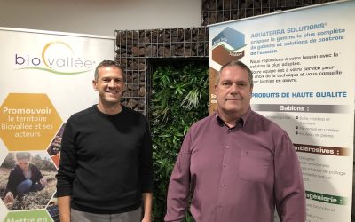 AquaTerra Solutions rejoint la communauté J’entreprends en Biovallée